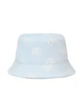 Dolce & Gabbana Kids DG-logo bucket hat - Blue