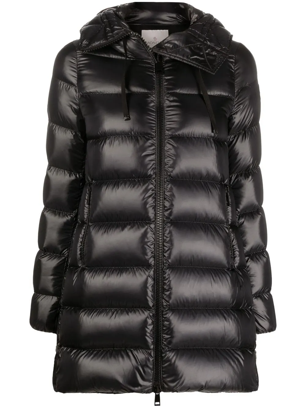 

Moncler zip-fastening padded coat - Black