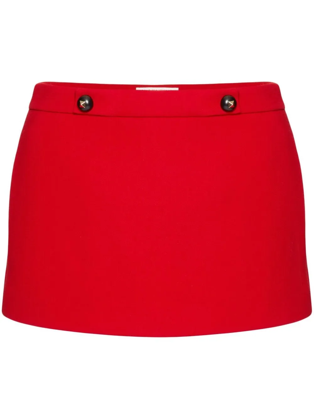 

Valentino Rockstud double crepe skort - 157