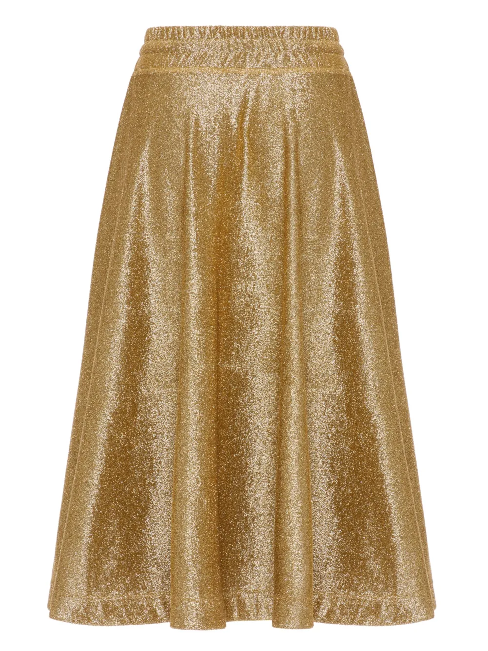 Valentino Garavani Mini-rok met trekkoord - Goud