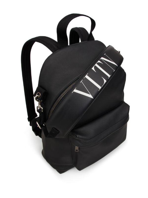 Valentino Garavani VLTN Leather Backpack - Farfetch