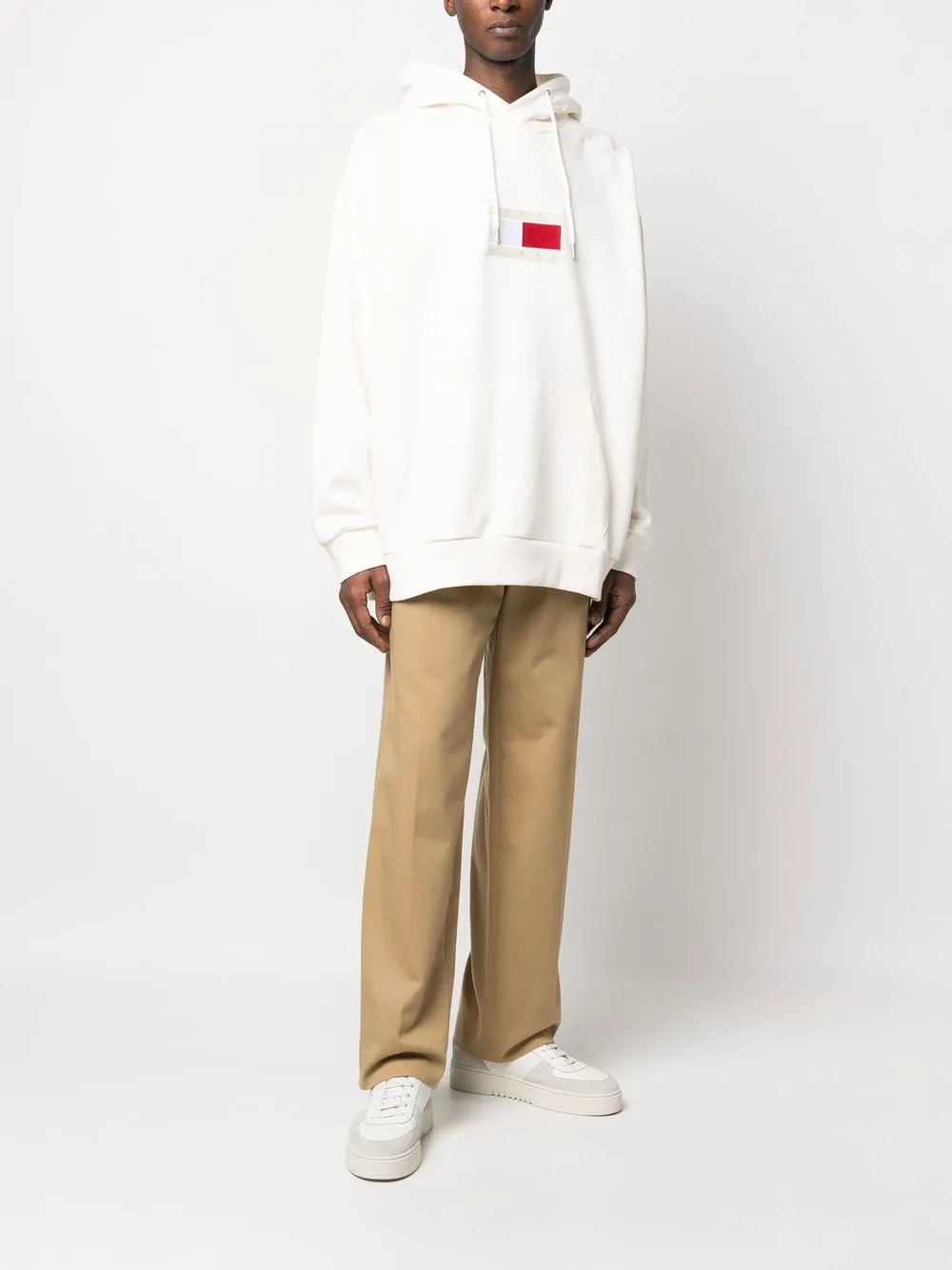 Tommy Hilfiger Sudadera Oversize Con Capucha y Logo Farfetch