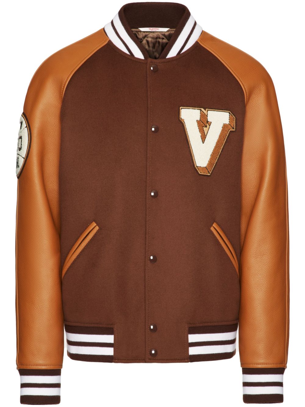 Louis Vuitton Leather-Blend Bomber Jacket