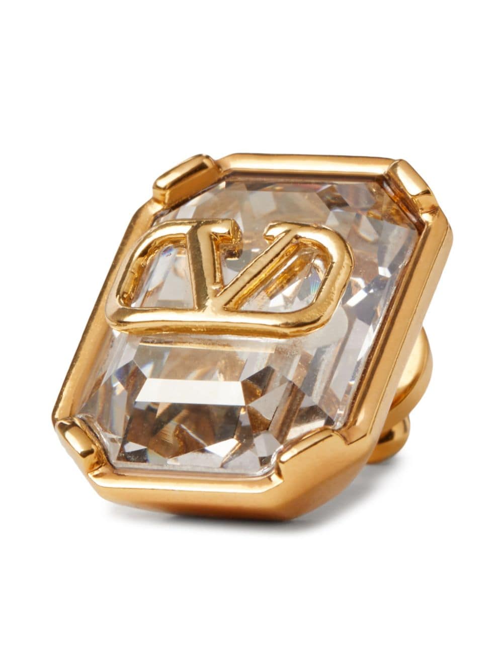 Image 2 of Valentino Garavani VLogo Signature crystal earrings