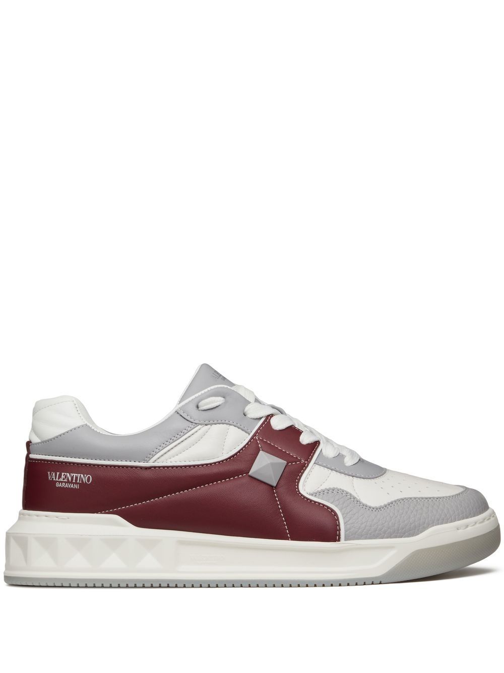 Valentino Garavani One Stud Low-top Trainers In Red
