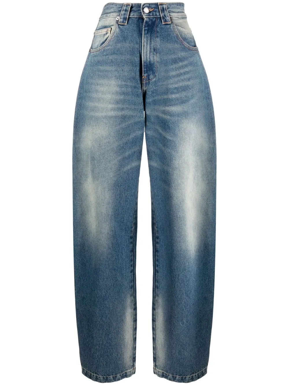 

DARKPARK high-waist straight-leg jeans - Blue