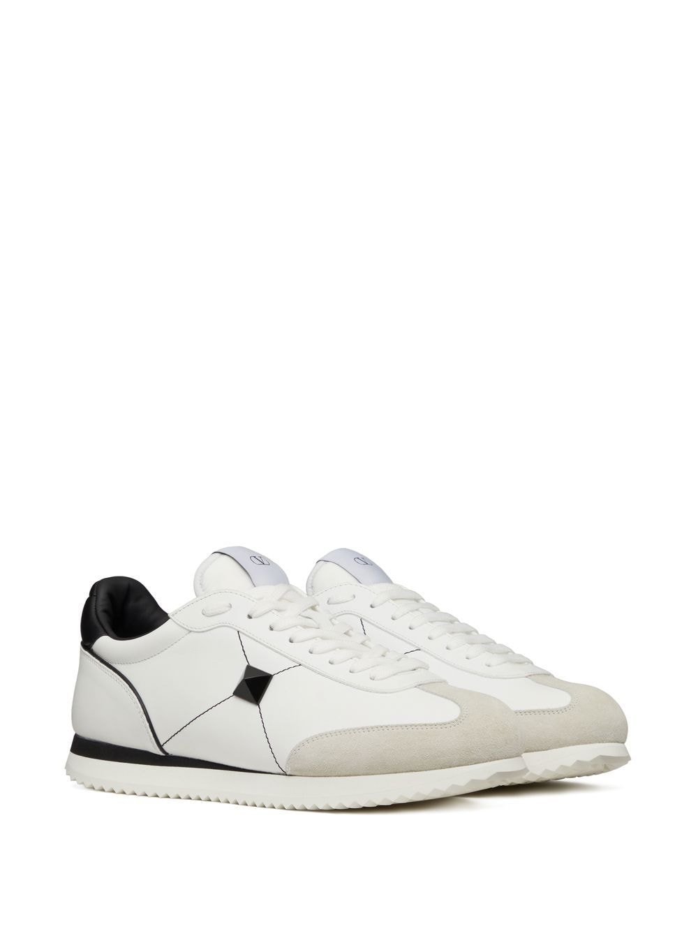 Shop Valentino Stud Around Low-top Sneakers In Q1x