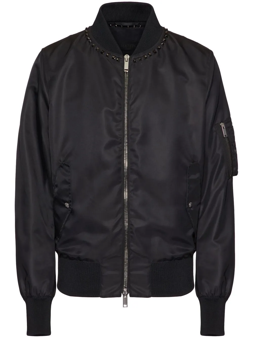 Valentino Garavani Rockstud Bomber Jacket - Farfetch