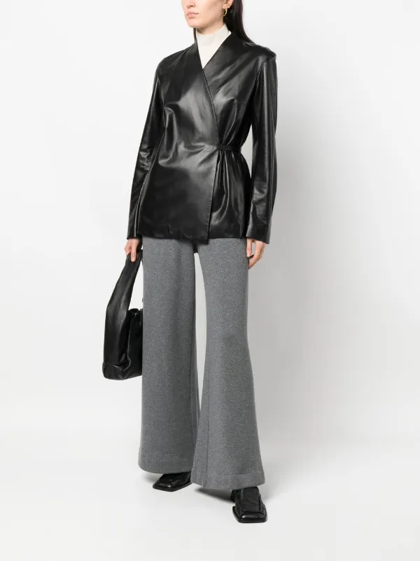 The Row ワイドパンツ | グレー | FARFETCH JP