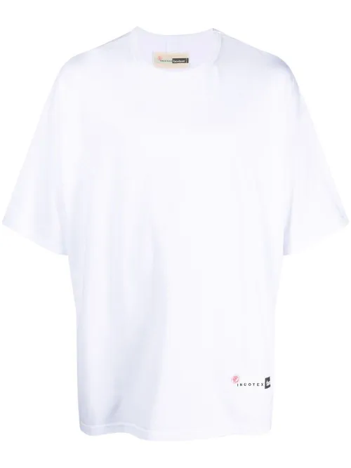 T-shirt à logo imprimé - Incotex - Modalova