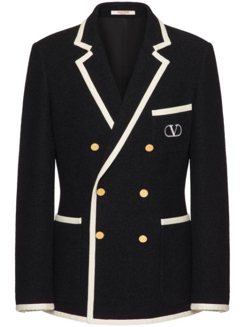 Valentino Garavani VLogo Signature double-breasted blazer