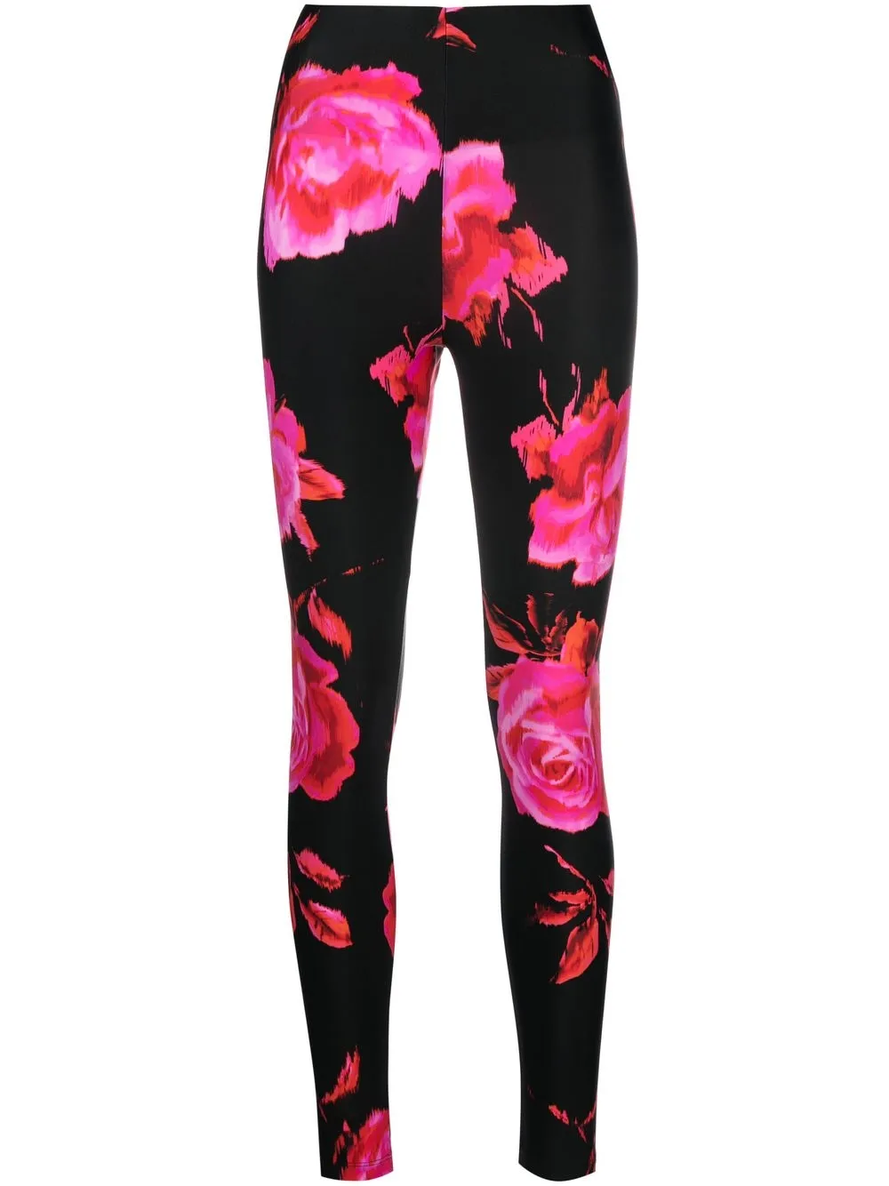 

THE ANDAMANE leggins con estampado floral - Negro