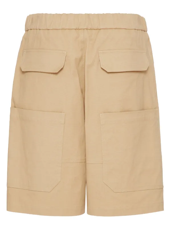 Women's linen cargo bermuda on sale shorts