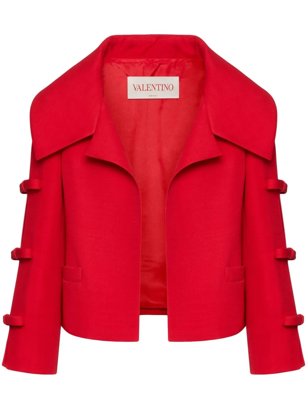 

Valentino Crepe Couture jacket - Red