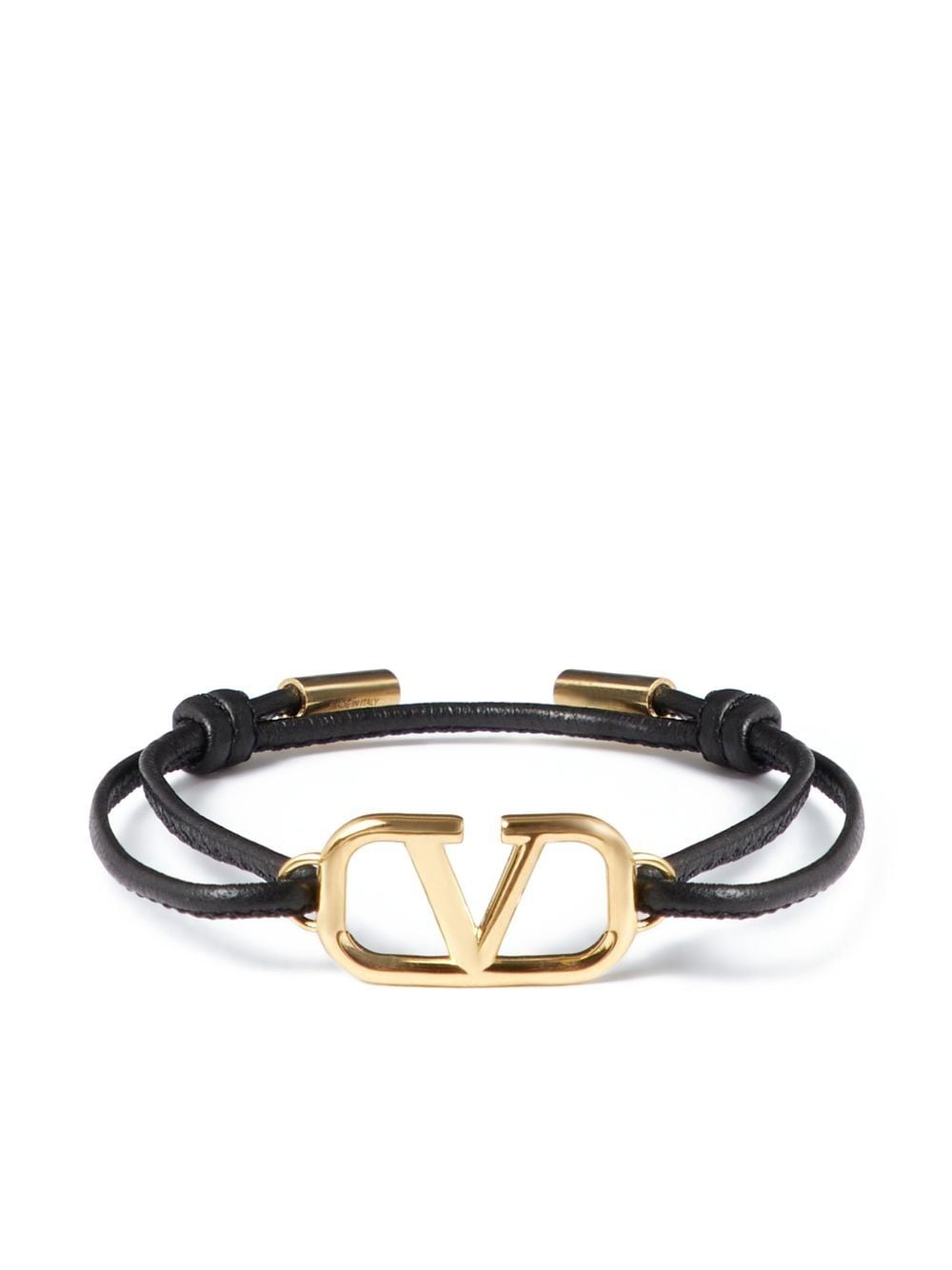 Valentino Garavani Vlogo Signature Bracelet In Black | ModeSens