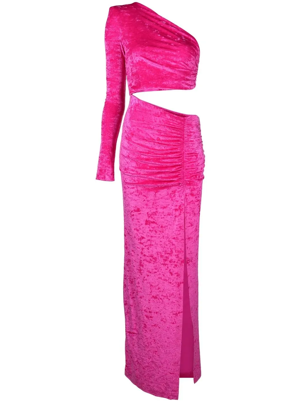 

Amen velvet cut-out gown - Pink