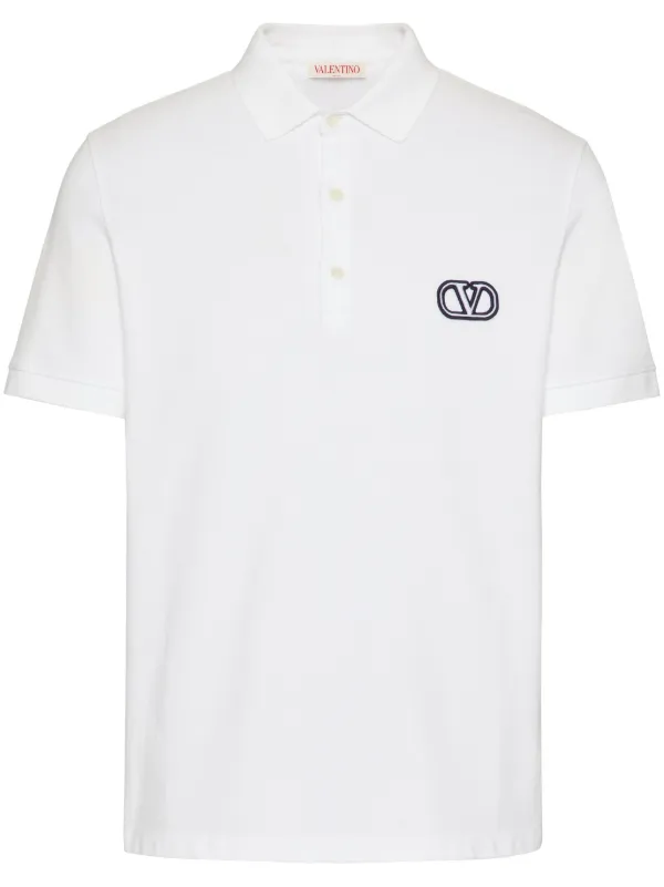 Tシャツ・カットソー VALENTINO Valentino Garavani 'VLogo' polo shirt 19183335_53557444_600.jpg
