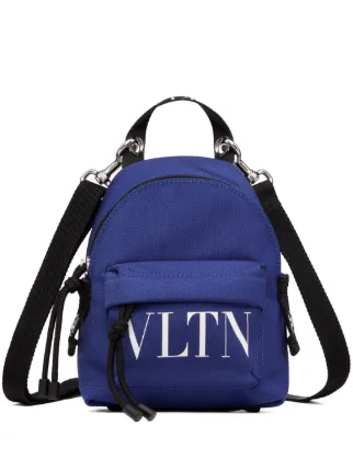 VALENTINO リュックサック Valentino Garavani Mini VLTN Backpack | Blue | FARFETCH