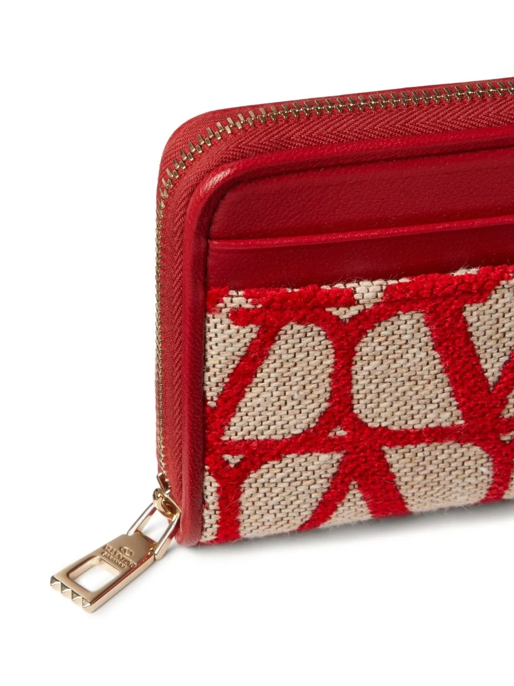 Valentino Garavani Pasjeshouder met rits Rood