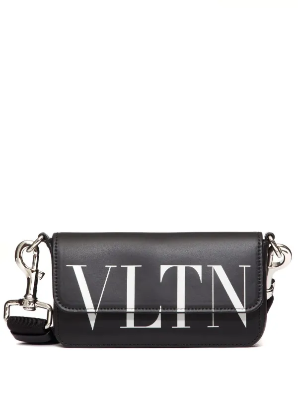 Valentino Garavani VLTN-print Leather Phone Case - Farfetch