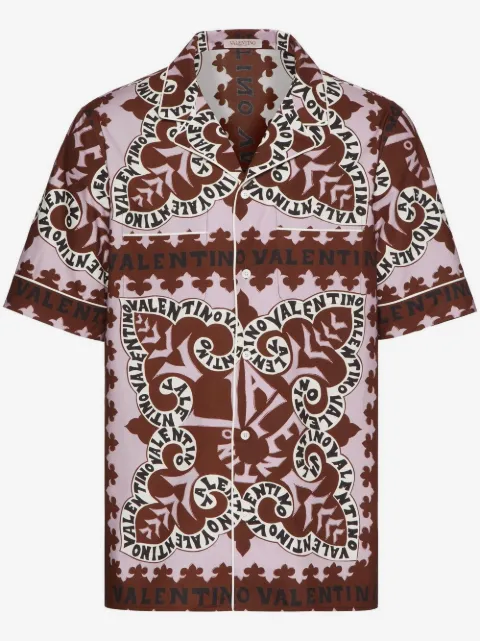 Valentino Garavani short-sleeve cotton shirt
