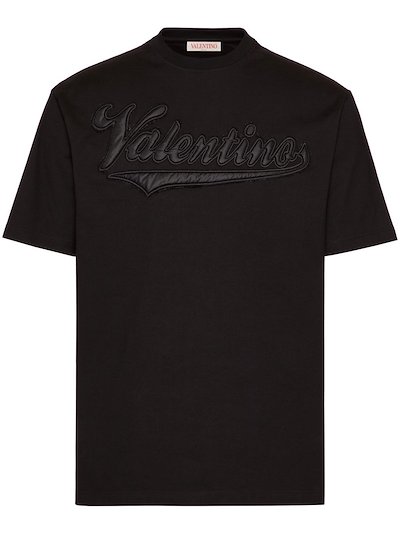 Valentino - logo-patch short-sleeved T-shirt