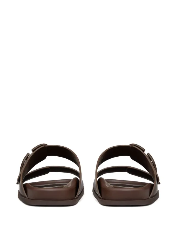 Valentino garavani vlogo discount leather slide sandals