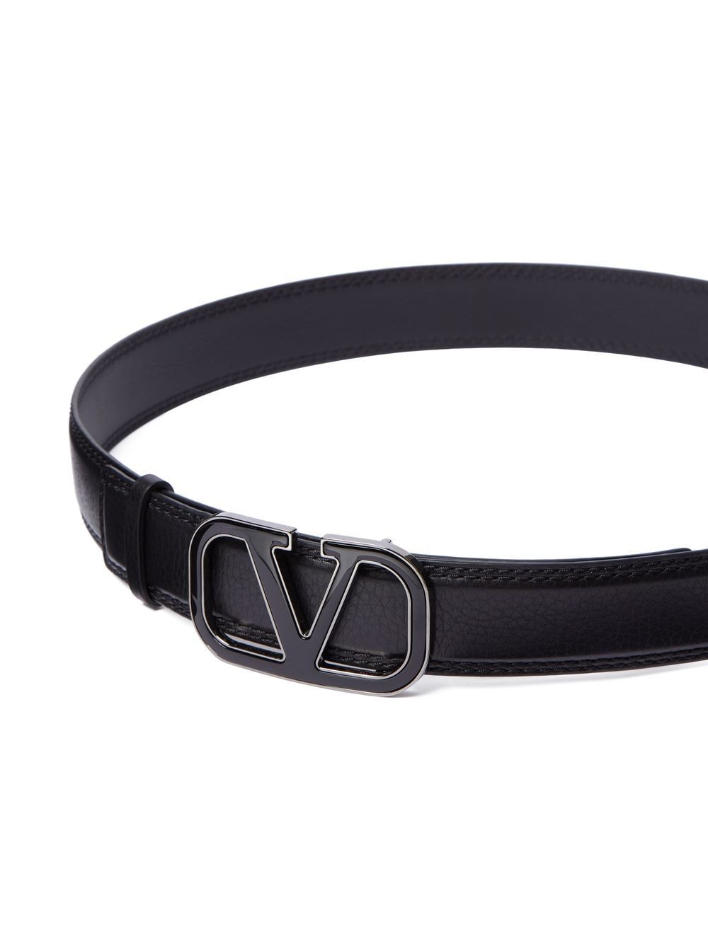 Valentino Garavani VLogo Signature Leather Belt - Farfetch