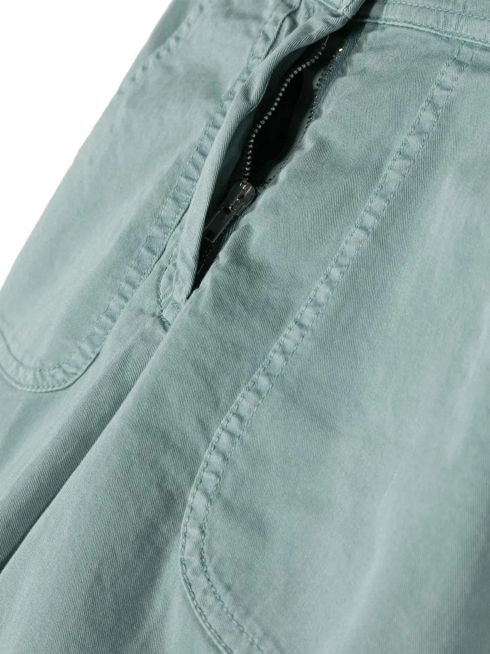  Il Gufo Shorts Mit Geradem Bein   Grün 