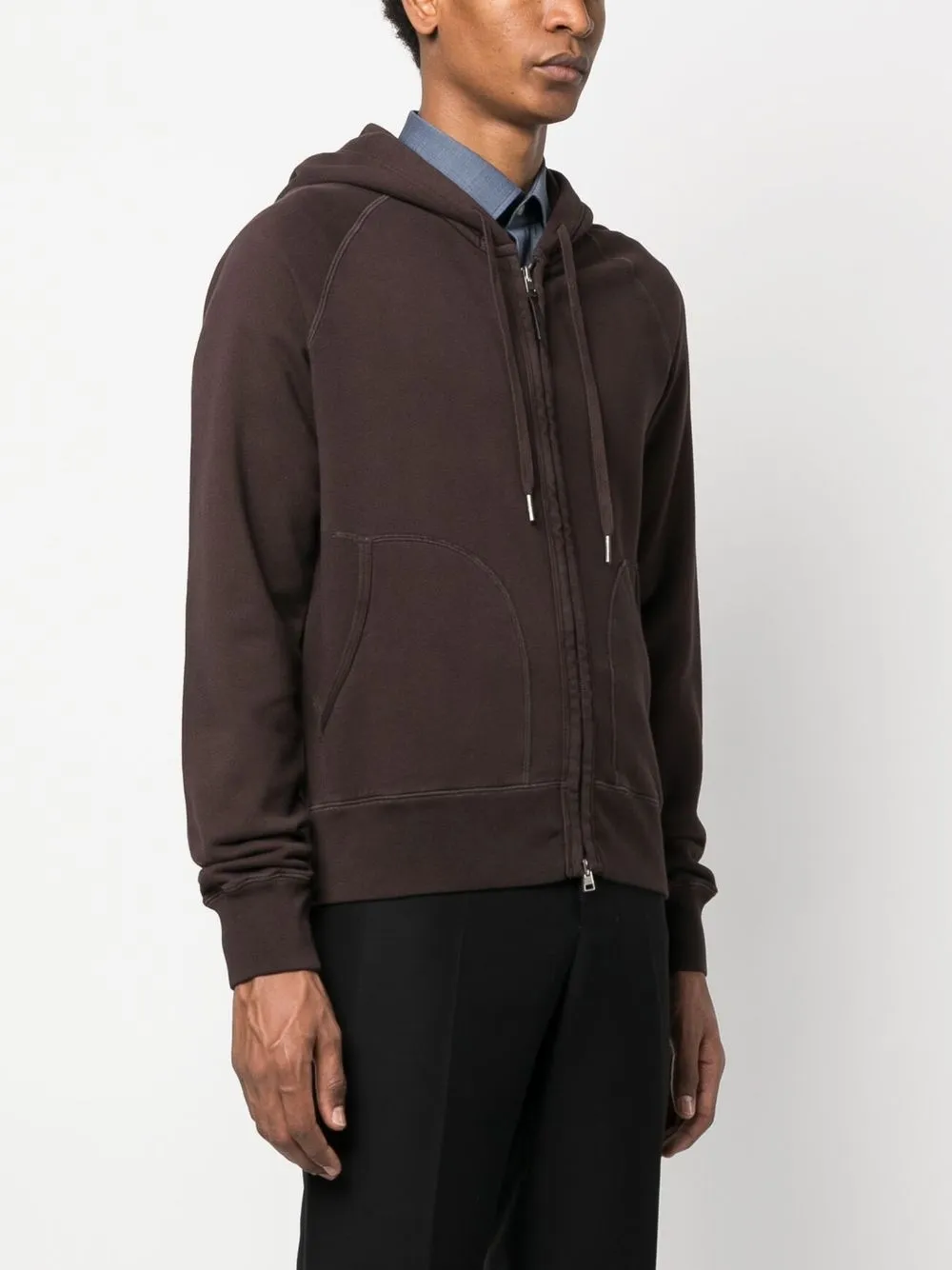 TOM FORD zipup Cotton Hoodie Farfetch