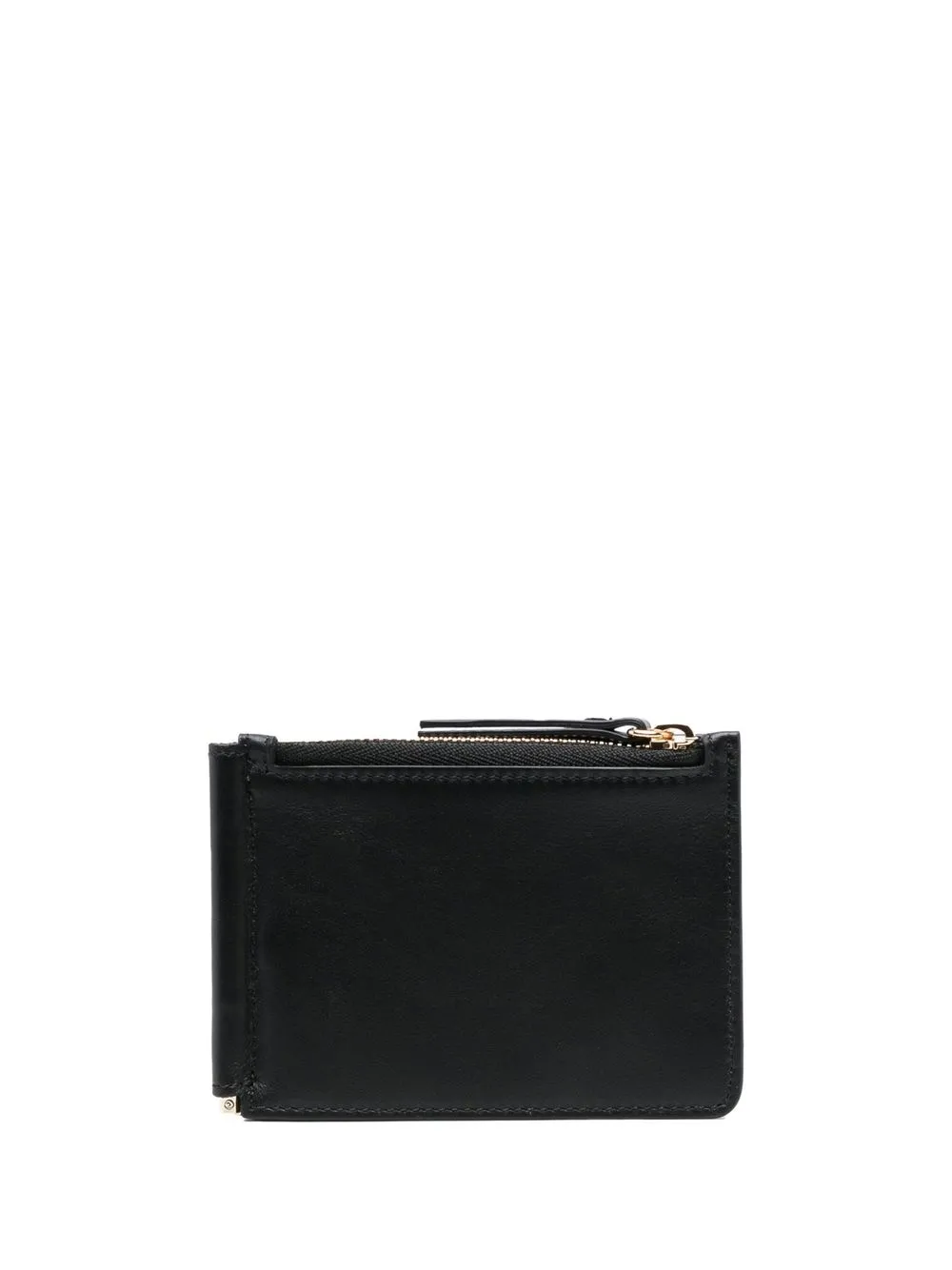 

Maison Margiela zip-up leather cardholder - Black