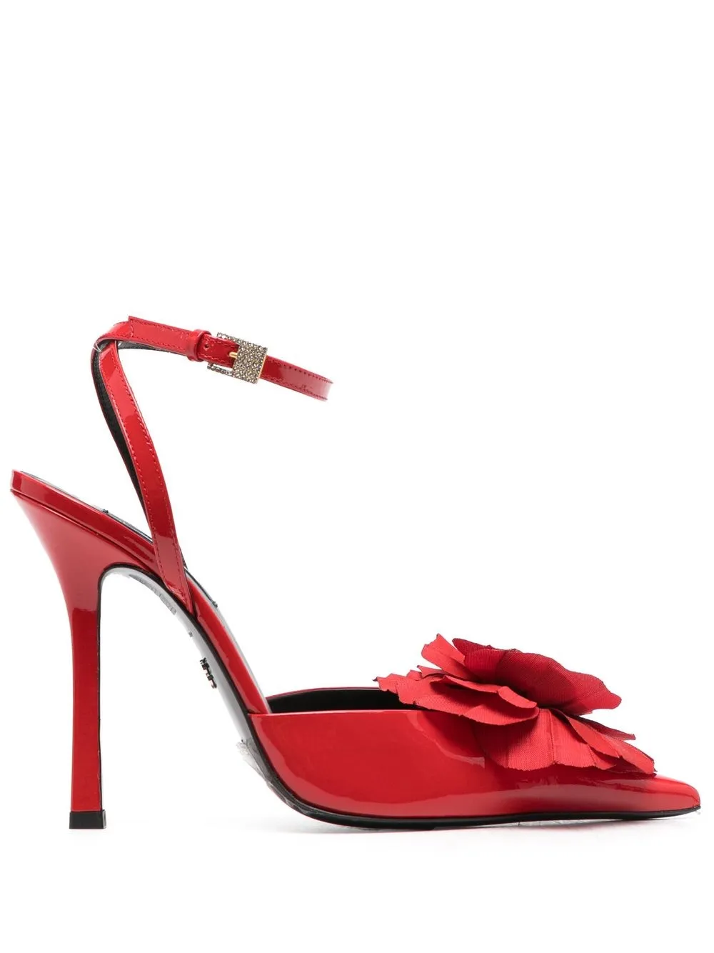 

Blumarine floral-detail 130mm pumps - Red