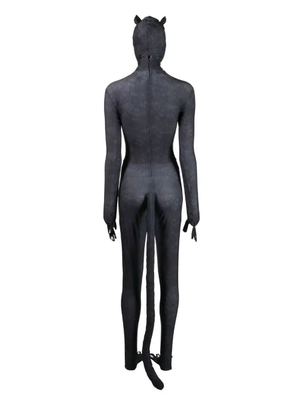 Natasha Zinko Cat Halloween Jumpsuit | Blue | FARFETCH