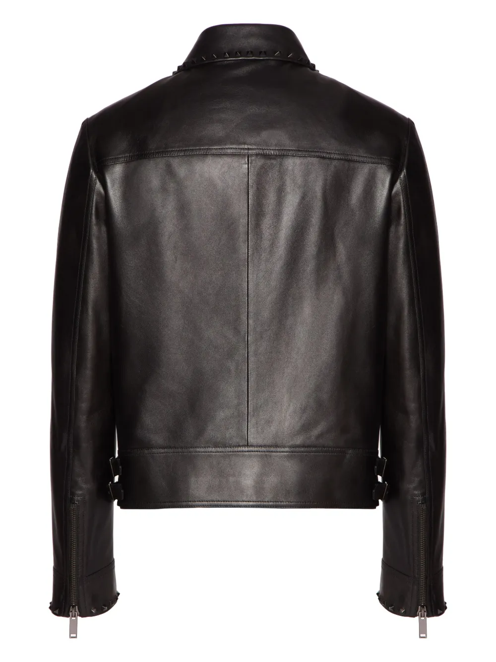 Valentino Garavani Untitled Studs Leather Jacket - Farfetch