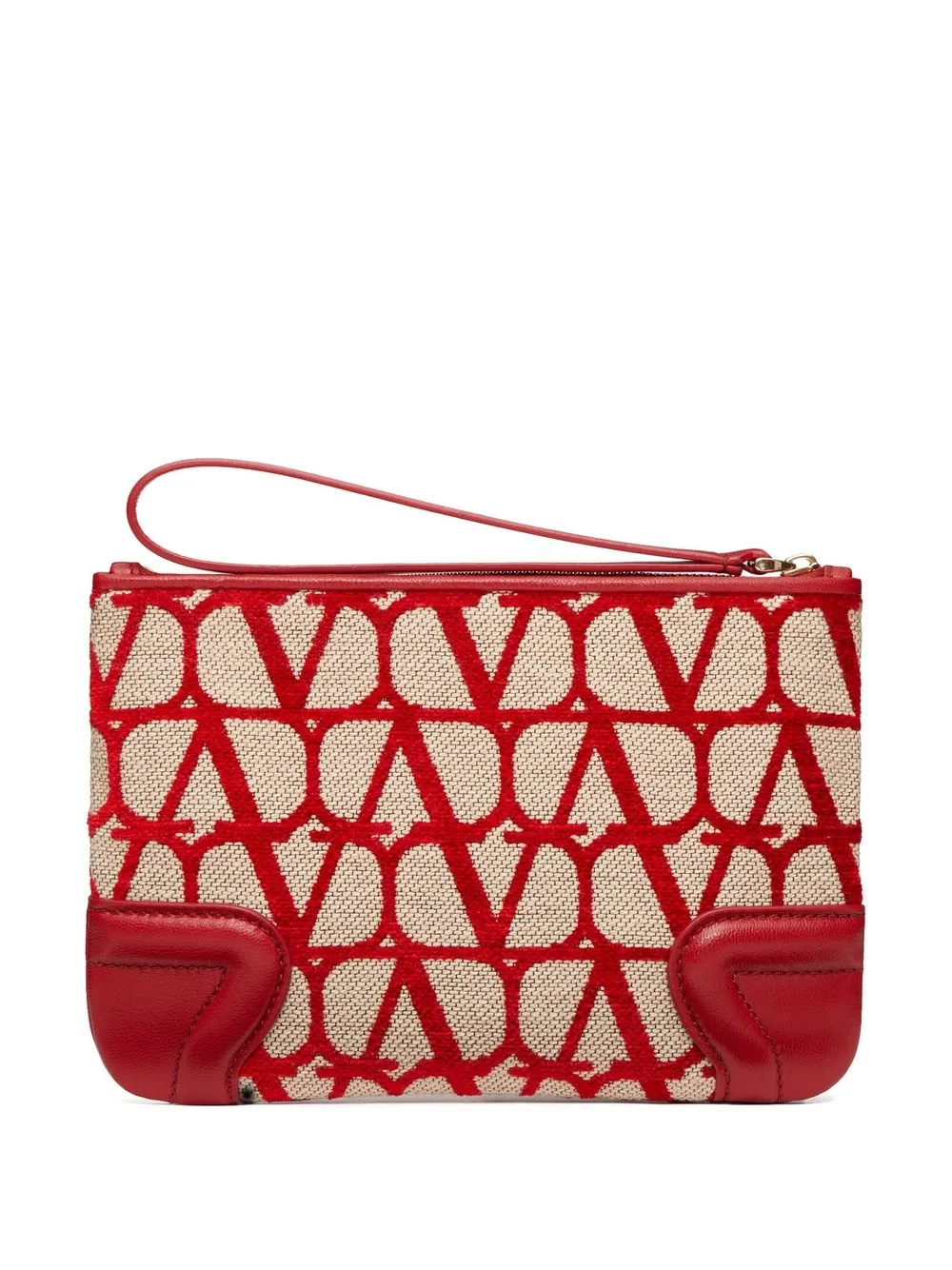  Valentino Garavani Toile Iconographe Tasche   Rot 