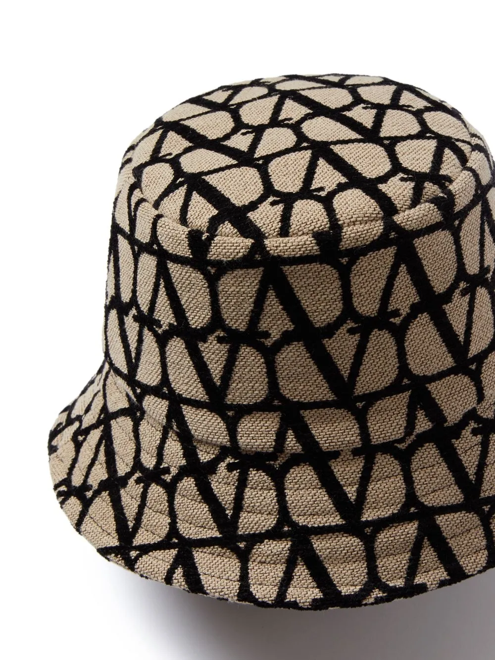 Shop Valentino Toile Iconographe Bucket Hat In Neutrals