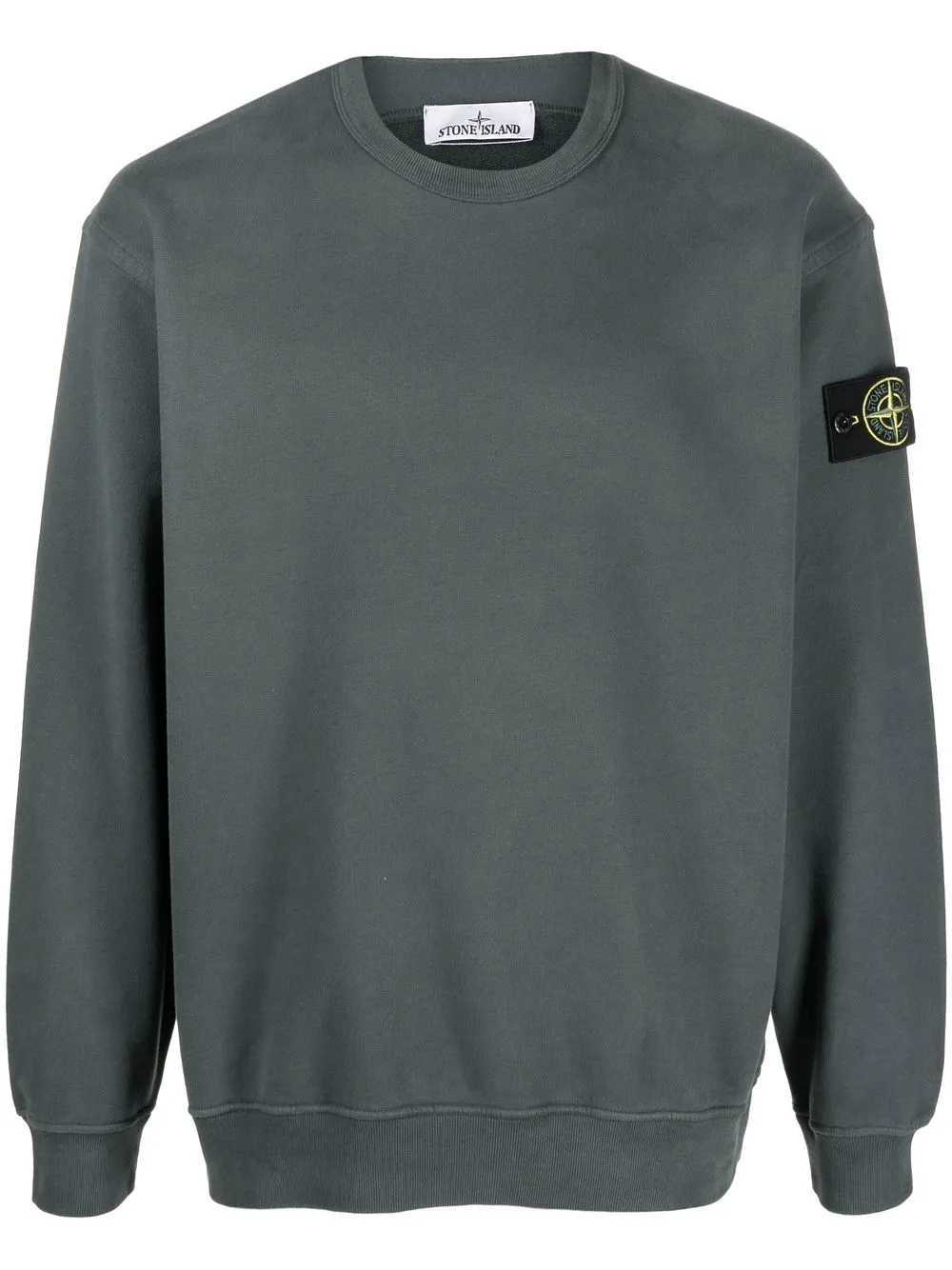 

Stone Island Compass-patch crew-neck sweatshirt - Green