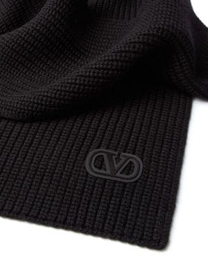 Valentino Garavani Scarves Men ER033PTX0NI Virgin Wool Black Grey 304€