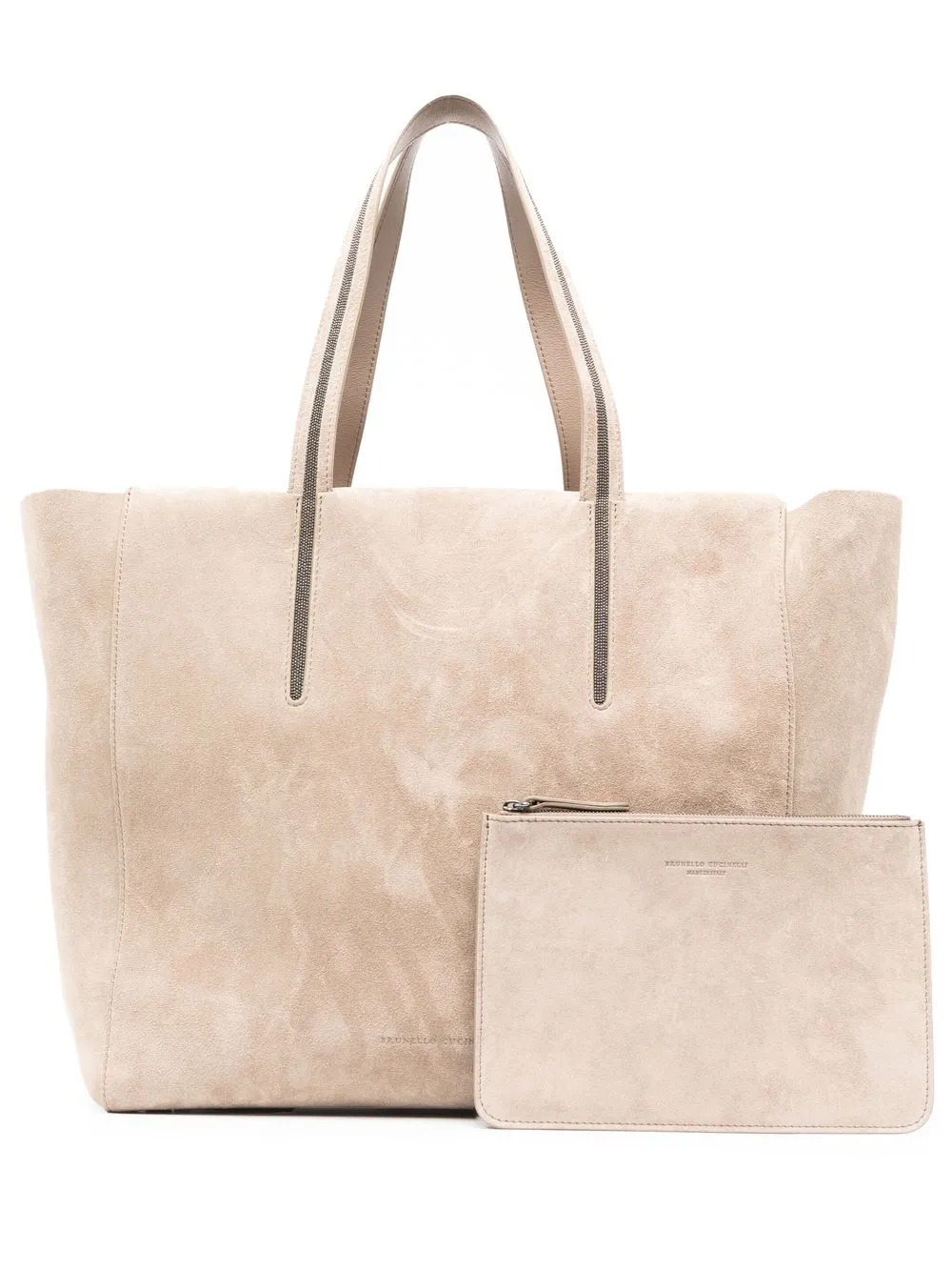 

Brunello Cucinelli Monili chain-detail tote bag - Neutrals