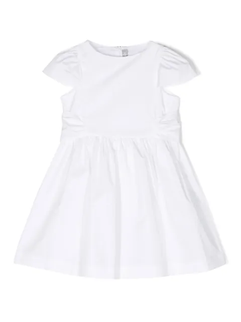 Il Gufo tie-fastening flared dress