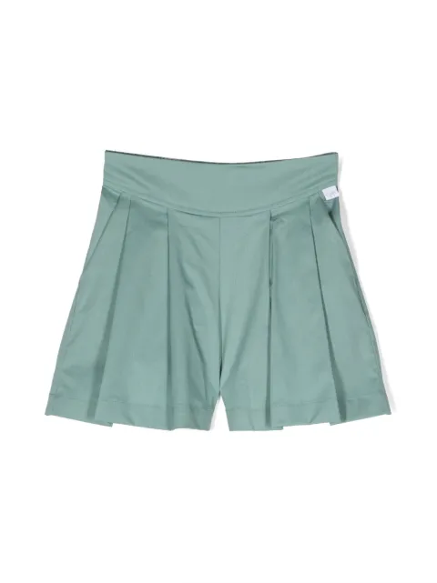 Il Gufo pleated elasticated-waistband shorts