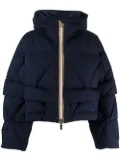K-Way R&D Cropey 2.1 down-filled puffer jacket - Blue