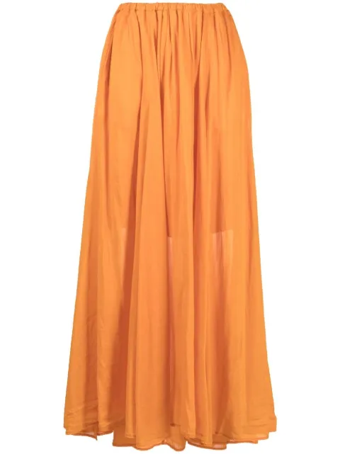 flared A-line skirt