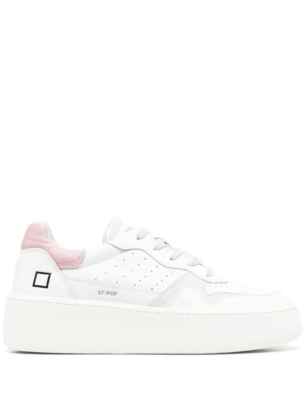 

D.A.T.E. low-top lace-up sneakers - White