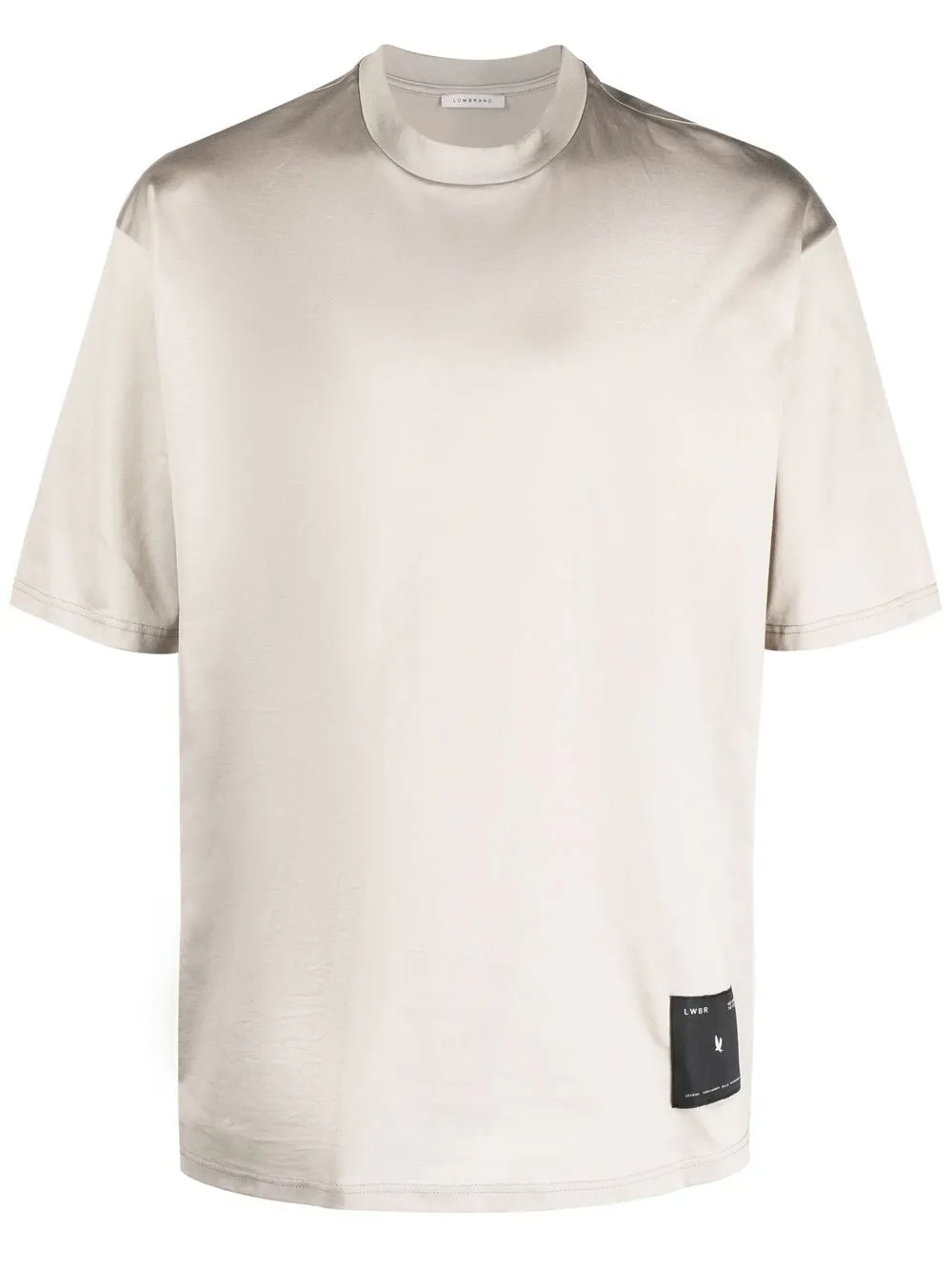 

Low Brand logo patch T-shirt - Neutrals