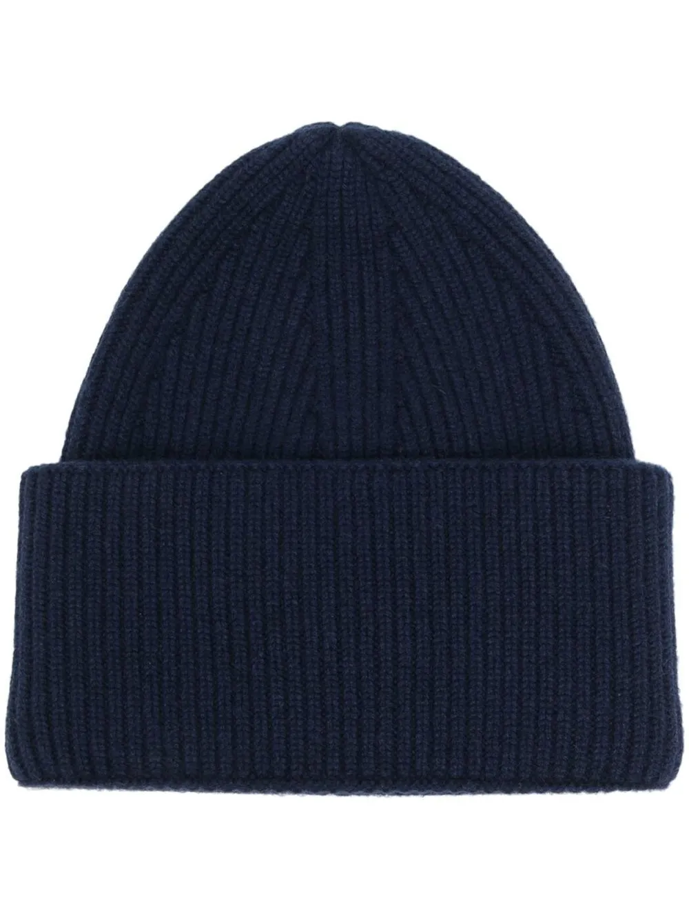 

Laneus ribbed-knit cashmere beanie - Blue