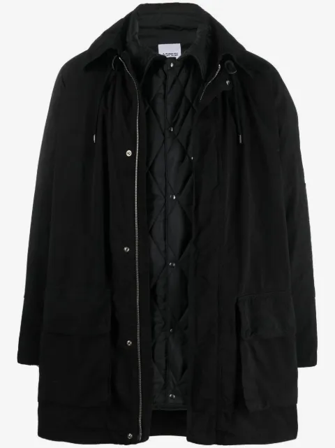 ASPESI parka Longshore à design superposé