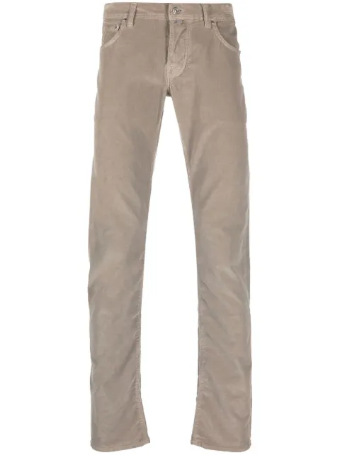 Jacob Cohën corduroy slim-fit trousers