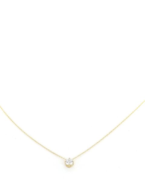 Atelier Collector Square yellow gold diamond necklace