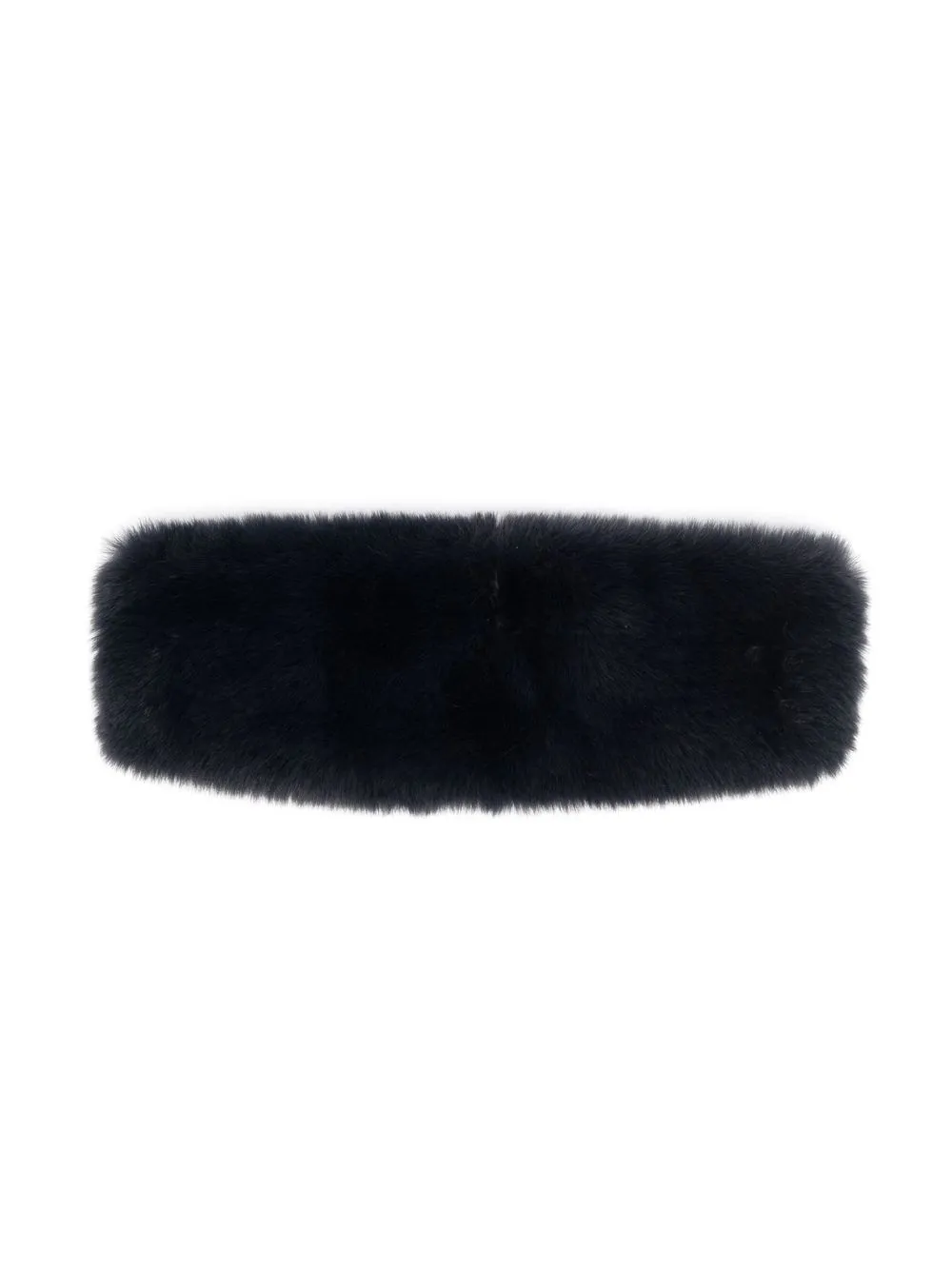 

Il Gufo faux-fur headband - Blue